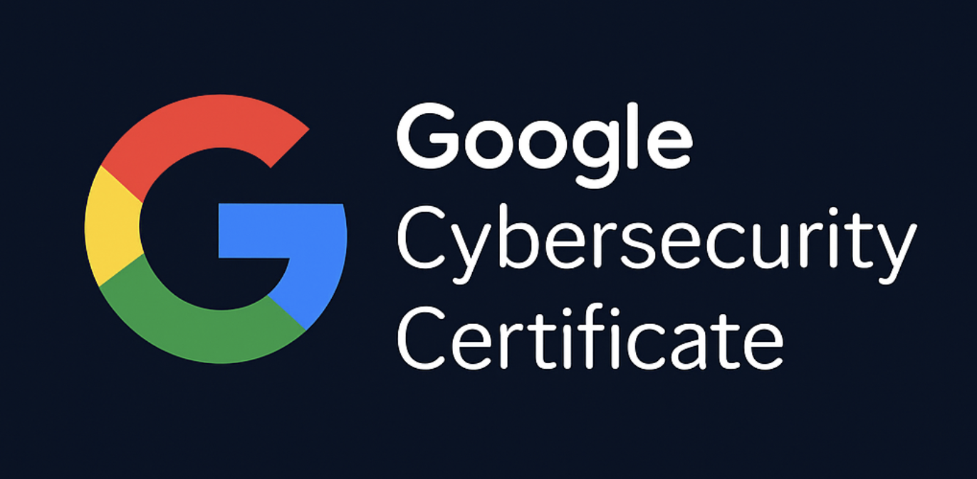 Google Cybersecurity Certificate Cover